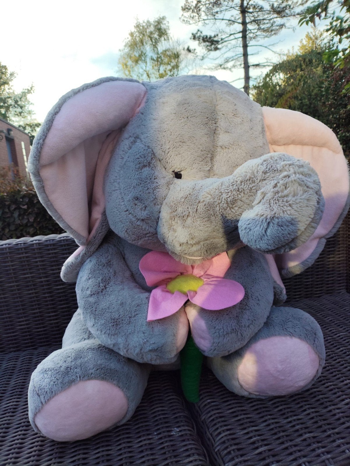 knuffel, Kinderen en Baby's, Ophalen, Zo goed als nieuw, Olifant