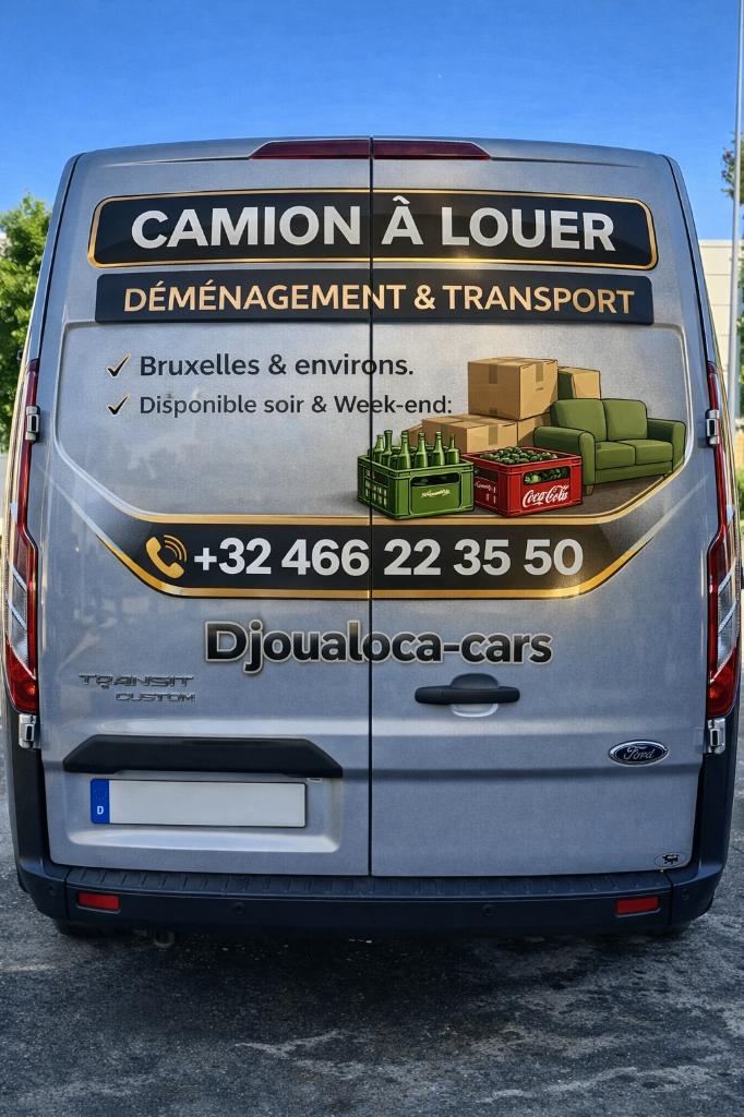 Livraison, déménagement, transport.