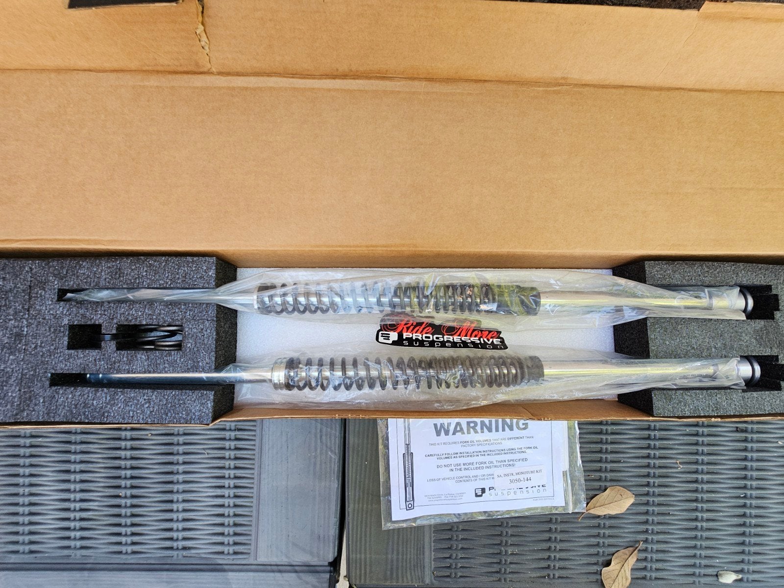 Progressive Suspension Monotube Kit GL1800 / 2001-2017, Ophalen of Verzenden, Nieuw