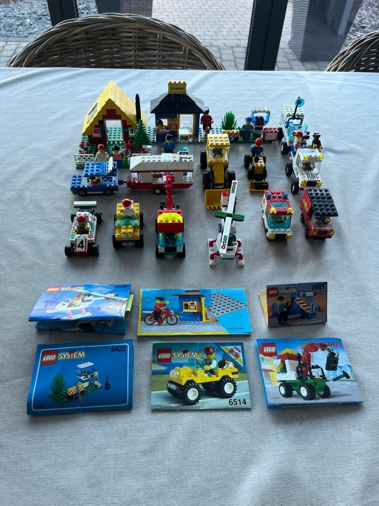 Lego sets jaren 80 & jaren 90, Kinderen en Baby's, Lego, Inclusief instructies, Ophalen of Verzenden, Complete set