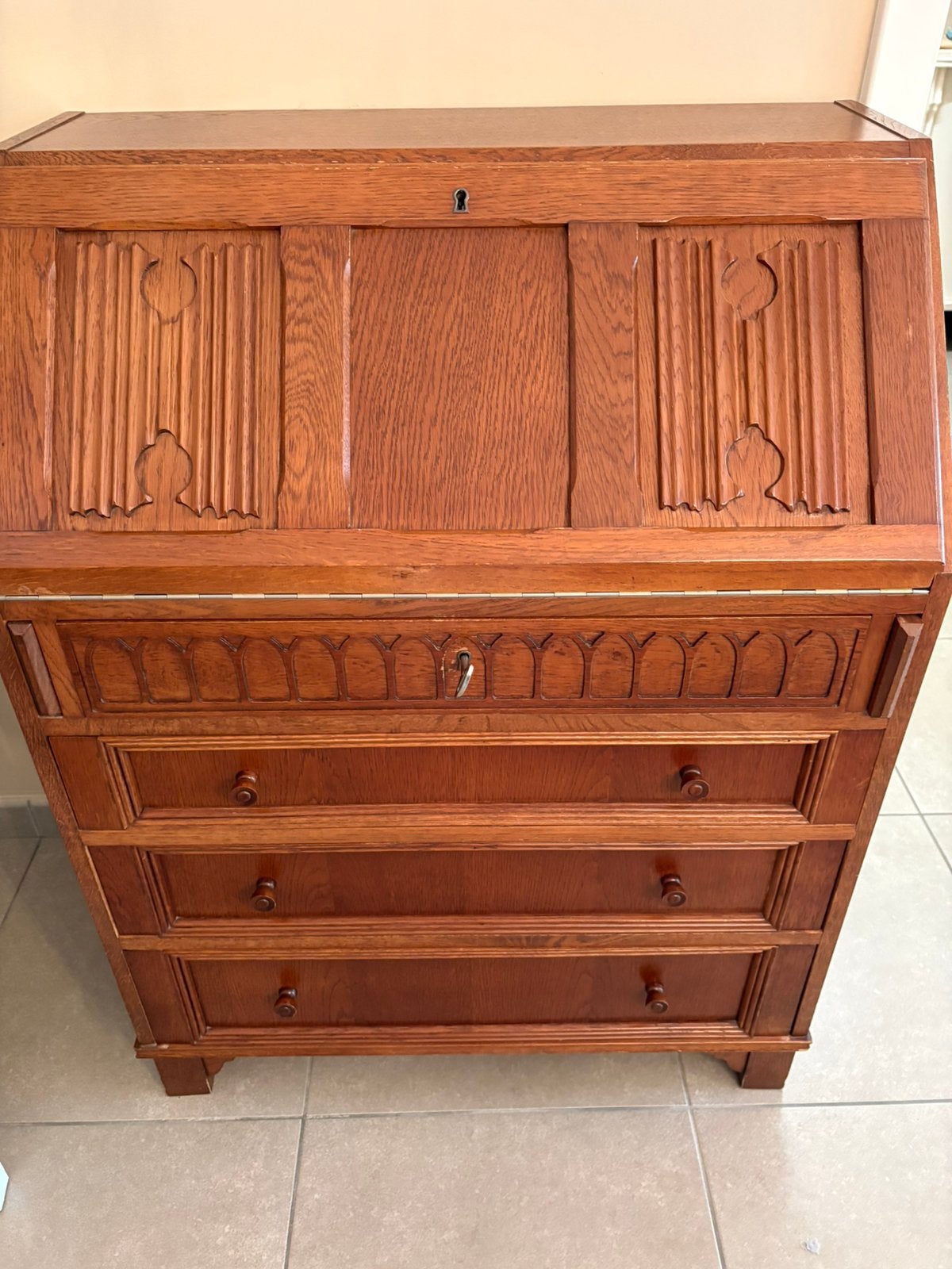 Secrétaire-bureau, Maison & Meubles, Enlèvement, Utilisé, Hout
