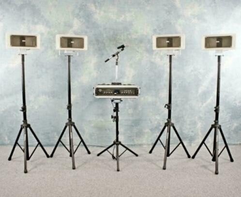 100 Volt Plug & Play Omroep muziek set Nieuw, Ophalen of Verzenden, Nieuw, Speakers, Overige merken