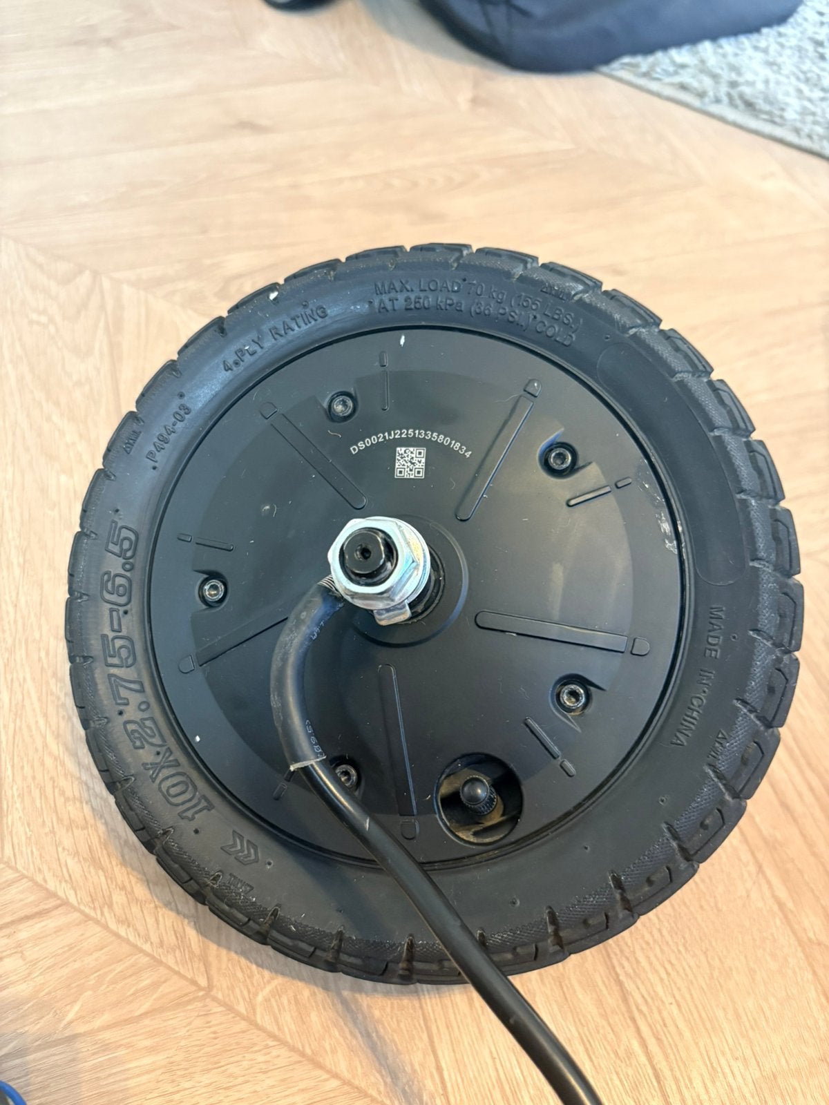Pneu moteur KuKirin G2 2026 – 800W – Quasi neuf, Vélos & Vélomoteurs, Trottinettes, Utilisé, Enlèvement