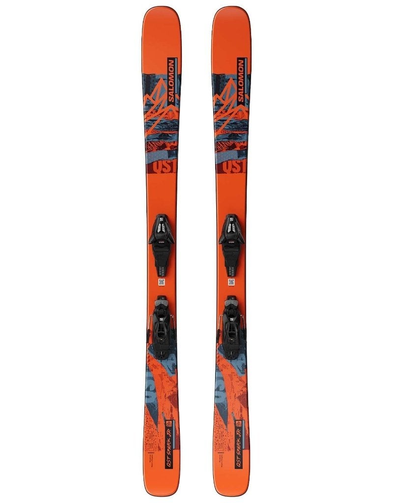 Ski kinderen 133 cm, Ophalen, 100 tot 140 cm, Salomon, Zo goed als nieuw