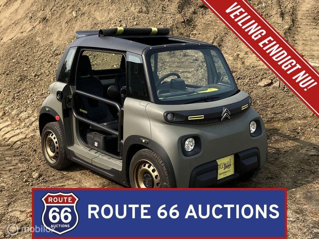 Citroën My Ami Buggy | 2022 | Route 66 Auctions, Auto's, Citroën, Gebruikt, Overige modellen, Zwart, Bedrijf