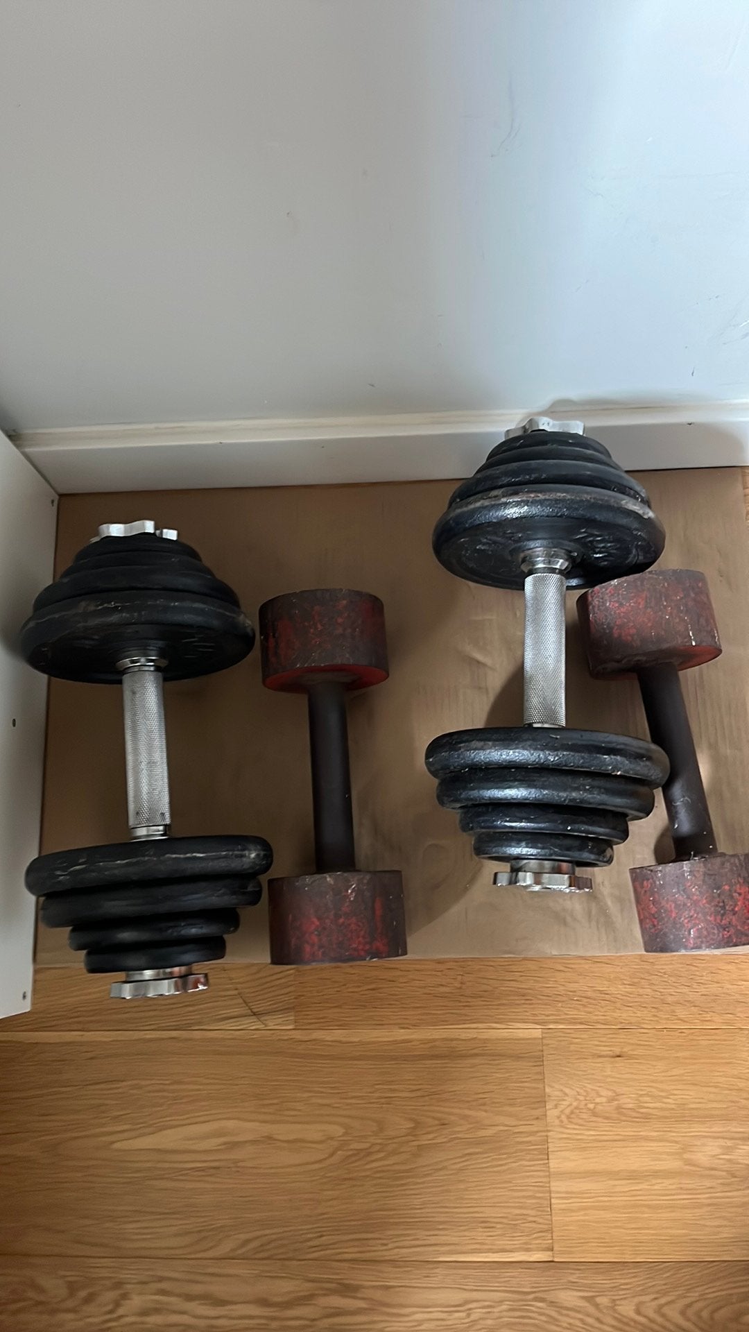 2x Verstelbare halter tot 15 + 2x halter 7.5, Ophalen, Zo goed als nieuw