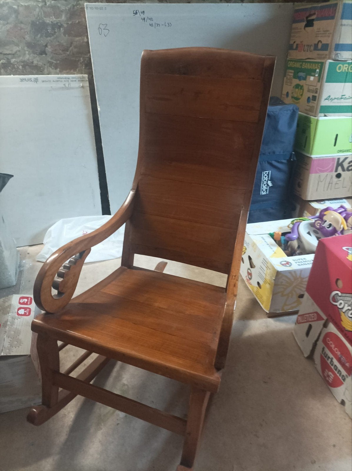 Rocking chair, chaise à bascule, Enlèvement