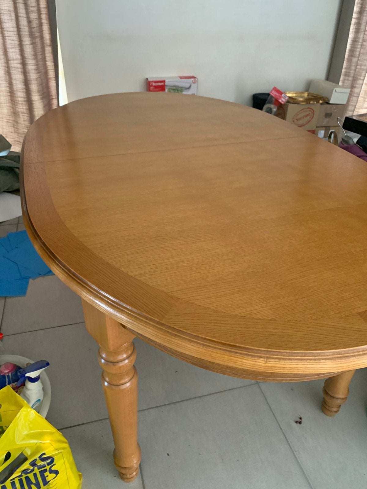 Tafel + 6 stoelen zgs, Huis en Inrichting, Ophalen, Zo goed als nieuw