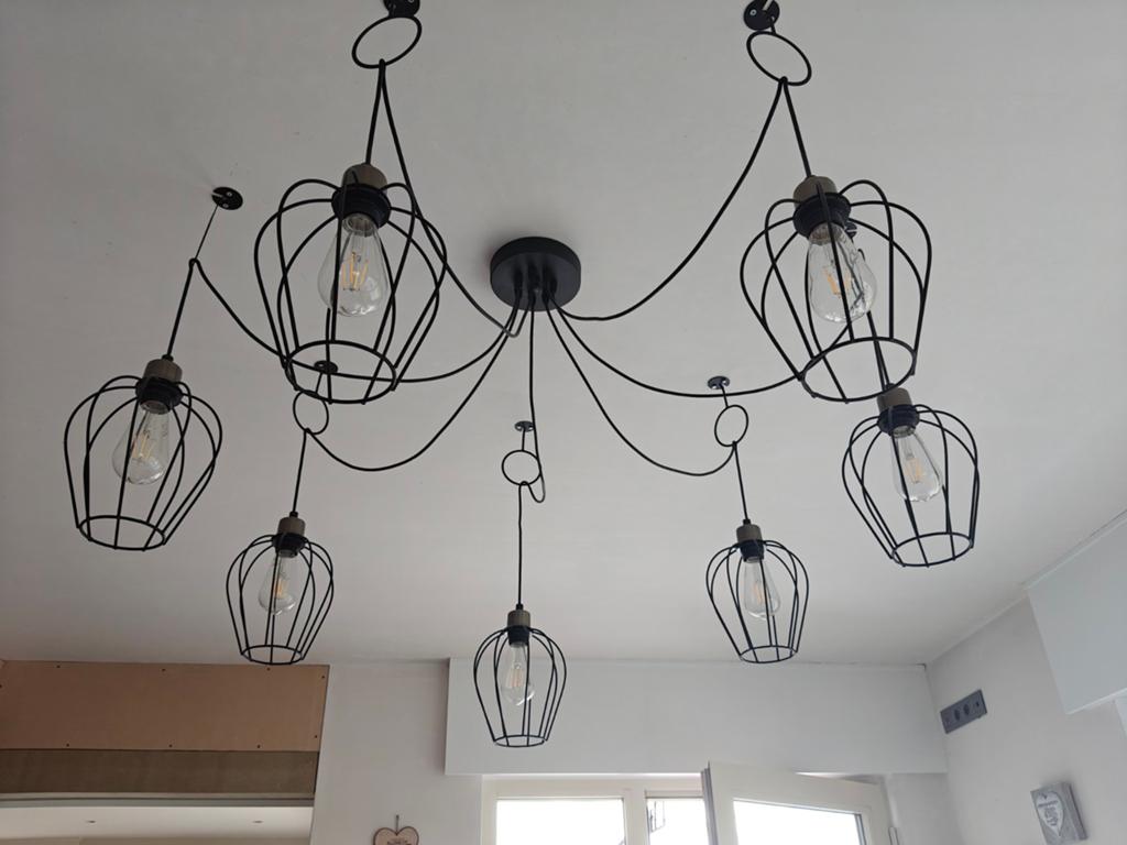 Lampes suspendues 'Lumos', Enlèvement, Utilisé