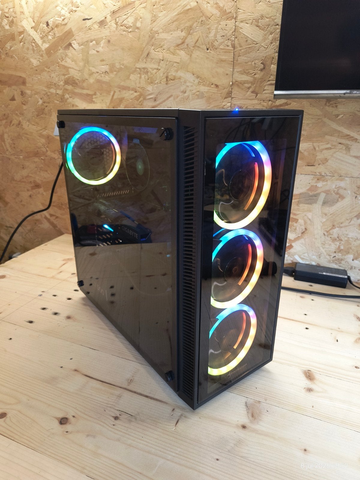 Gaming PC Ryzen 5 RTX 3060 12GB 16GB RAM, Computers en Software, Ophalen, Custom Gaming Pc, AMD Ryzen 5, Zo goed als nieuw