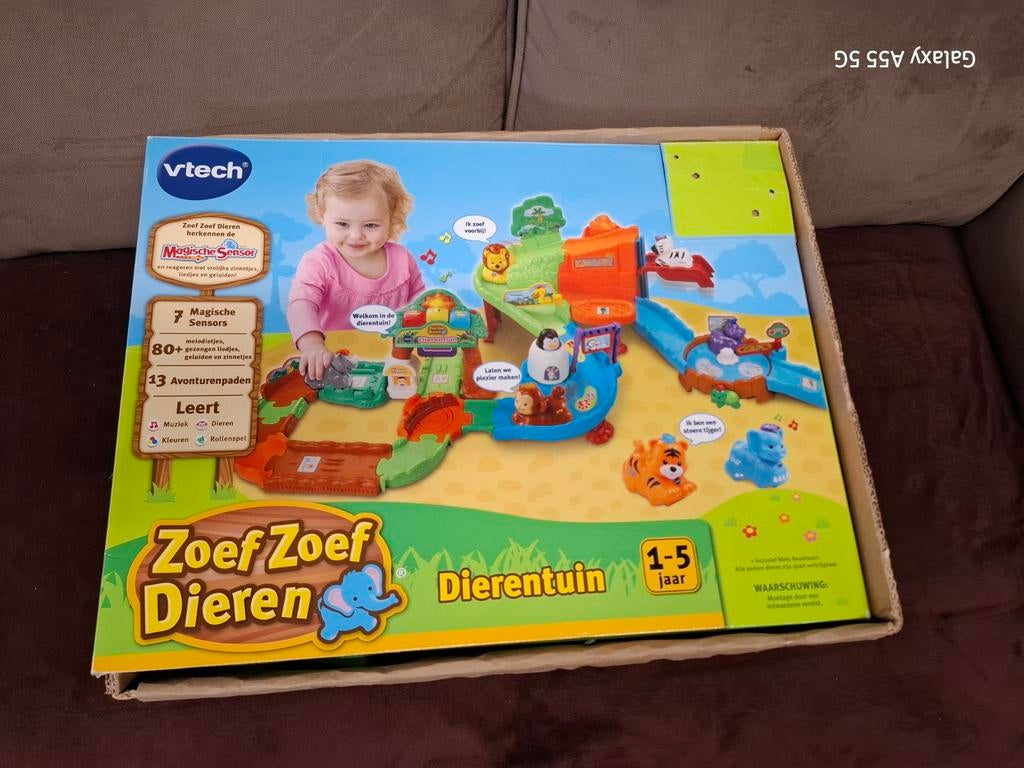 Zoefzoef dierentuin, Ophalen, Gebruikt