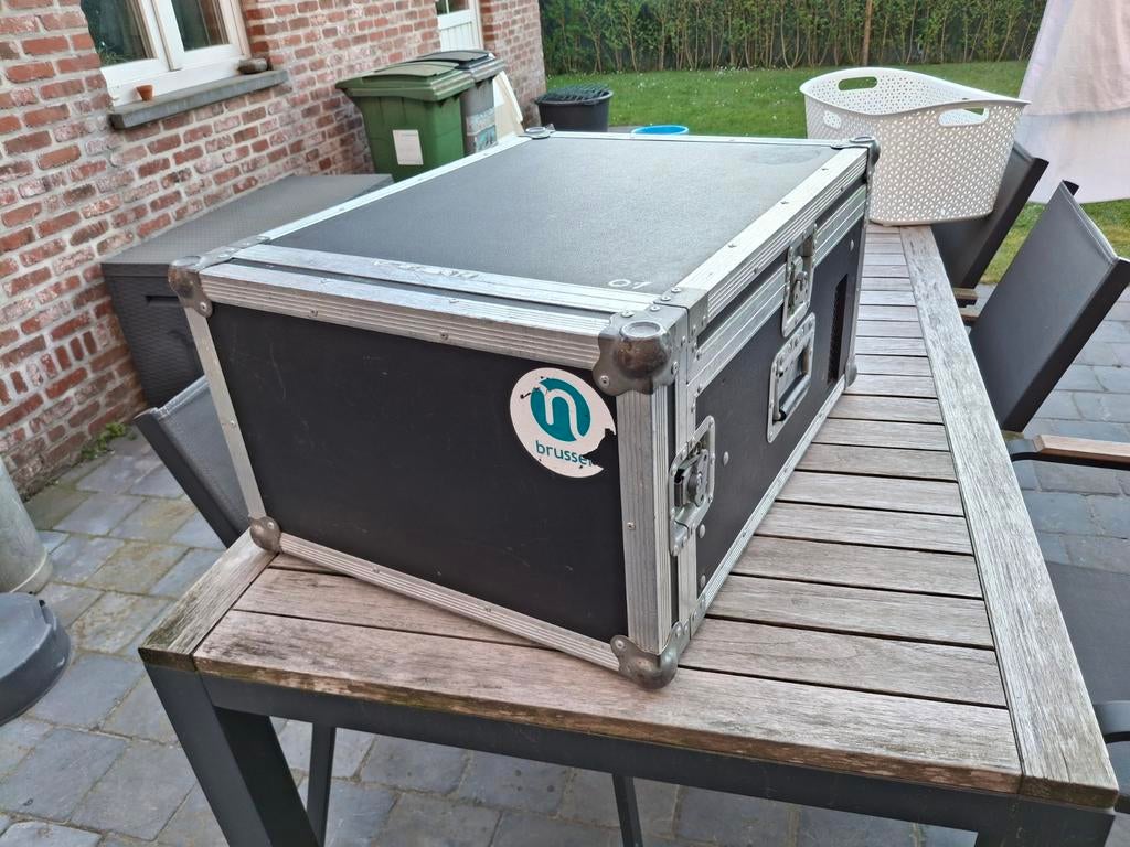 Professionele flightcase voor versterker/mixer, Enlèvement, Flight case