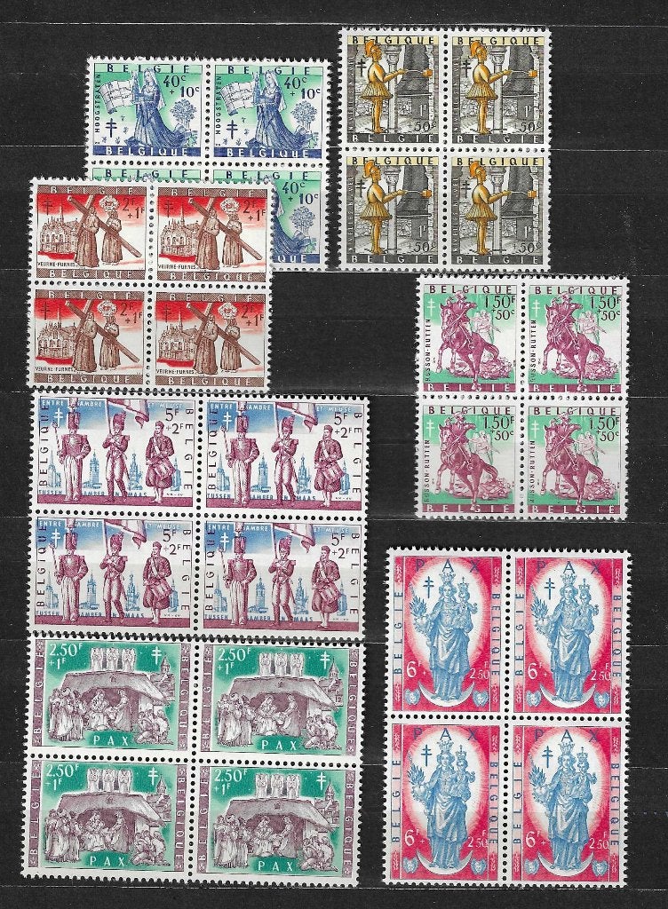Belgique OPC 1082-88 Légendes belges Folklore **, Timbres & Monnaies, Timbres | Europe | Belgique, Enlèvement ou Envoi, Non oblitéré
