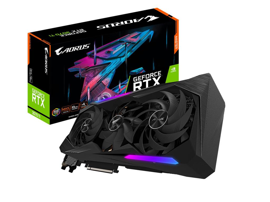 AORUS GeForce RTX 3070 Ti MASTER 8G, Informatique & Logiciels, Enlèvement, Comme neuf