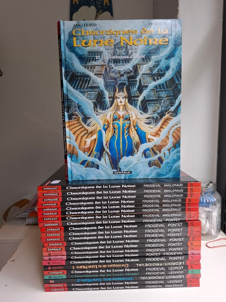 CHRONIQUES DE LA LUNE NOIRE TOMES 1 à 22 TBE EO/REED, Livres, BD, Série complète ou Série, Enlèvement ou Envoi, Comme neuf
