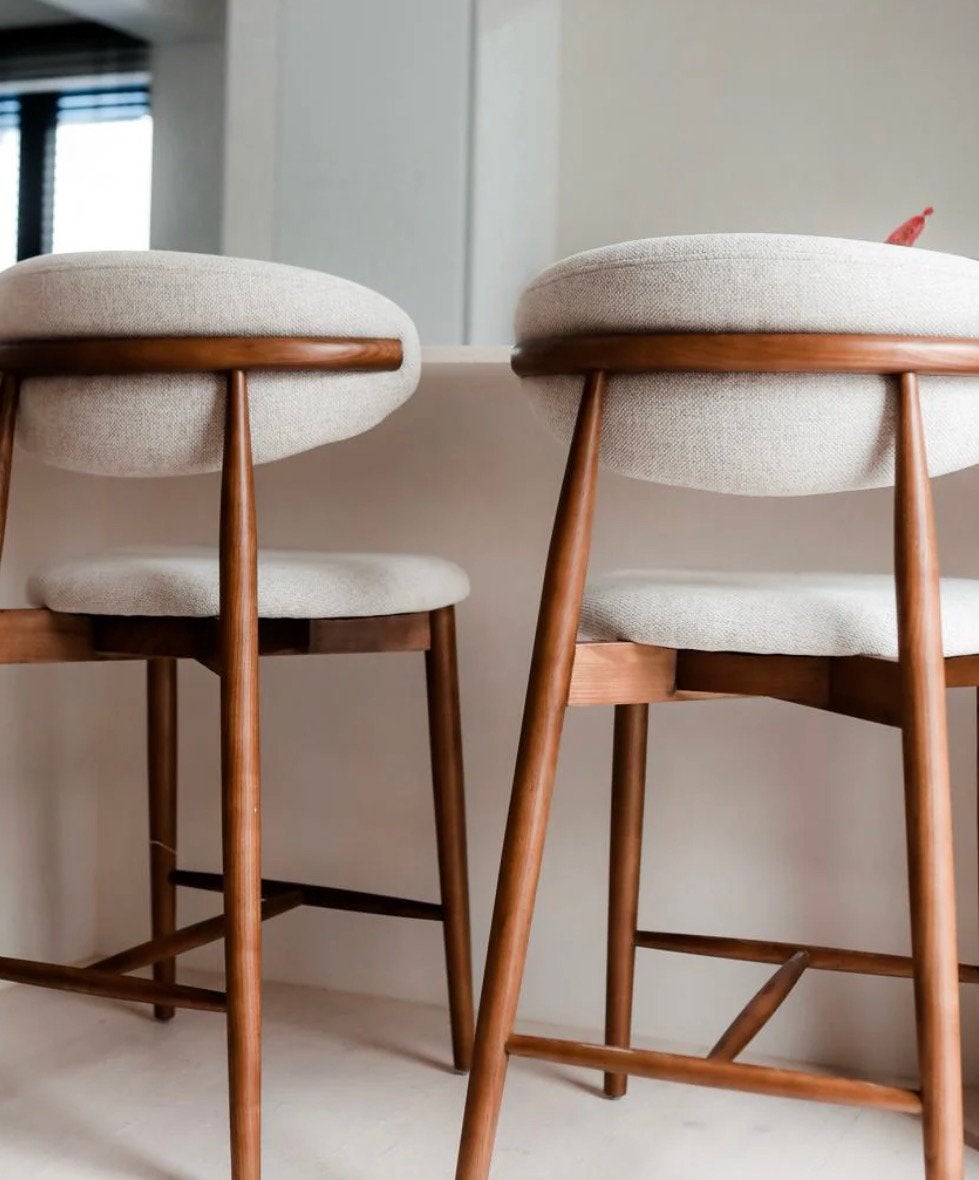 2x Dianne bar Walnut, Huis en Inrichting, Nieuw, Ophalen of Verzenden, 90 cm of meer, Hout