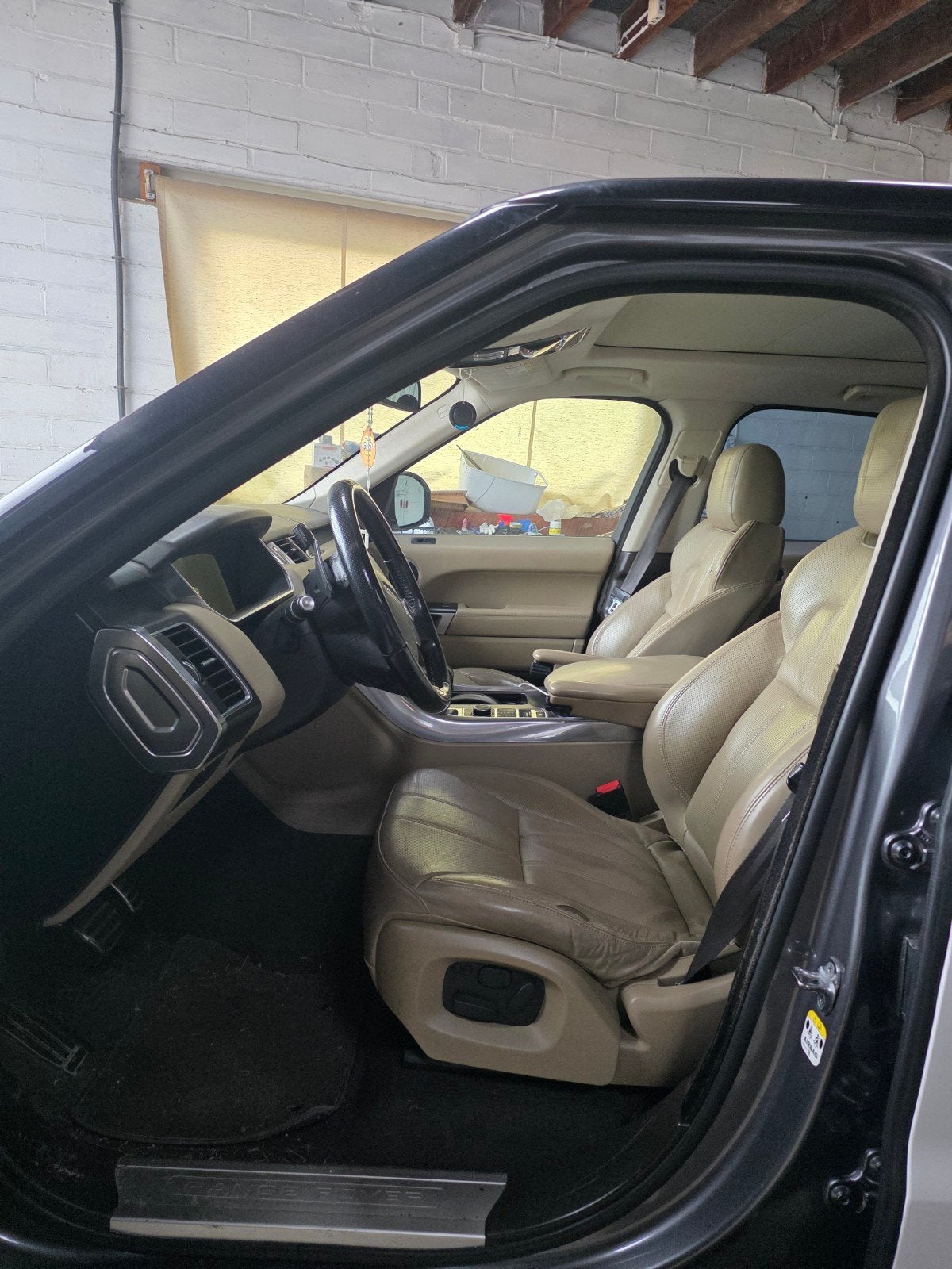 Land-Rover Range Sport HSE 3.0d  full, Auto's, Euro 5, Beige, Wit, Leder