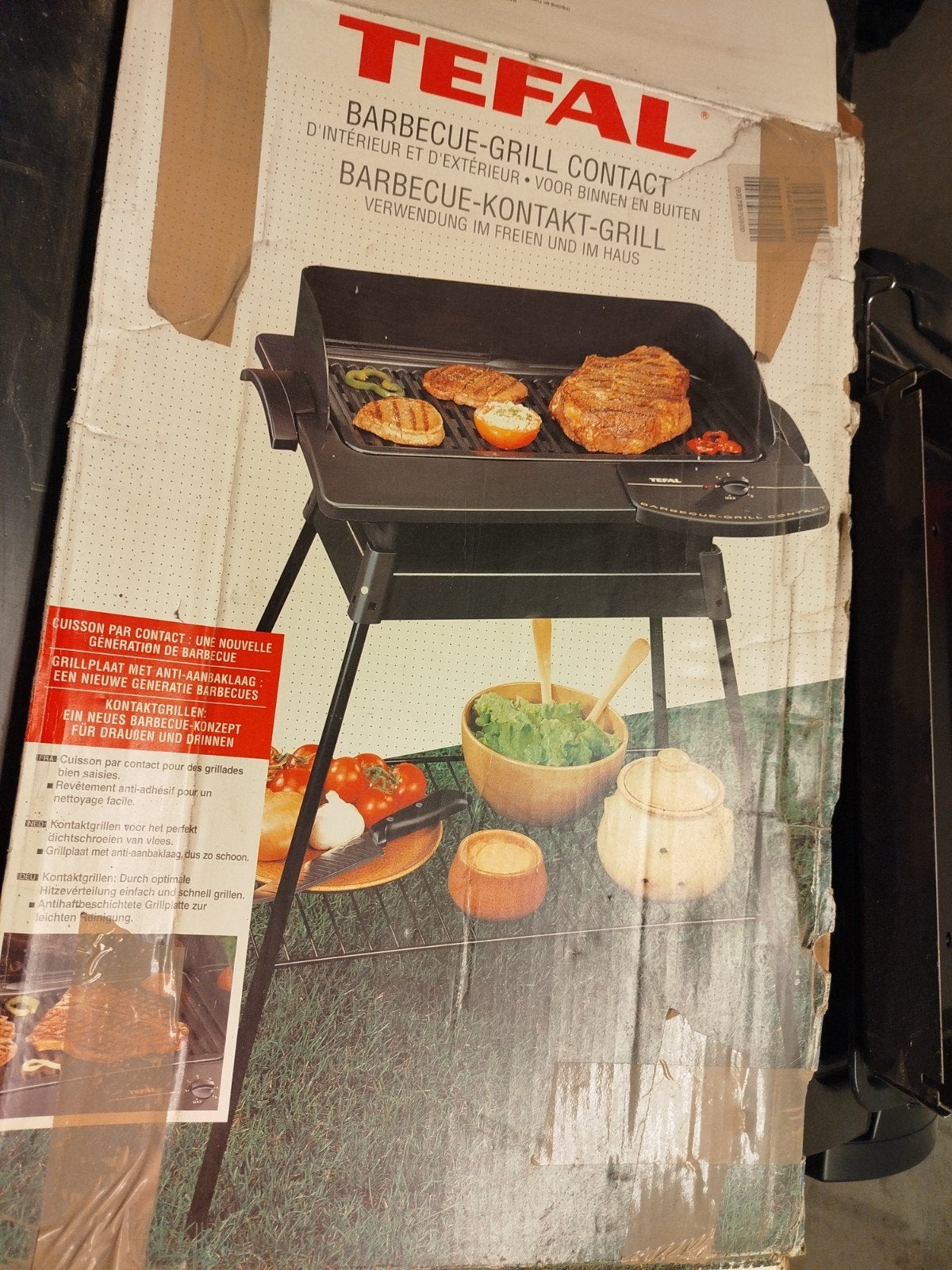 Elektrische barbecue nieuw, Caravans en Kamperen, Ophalen