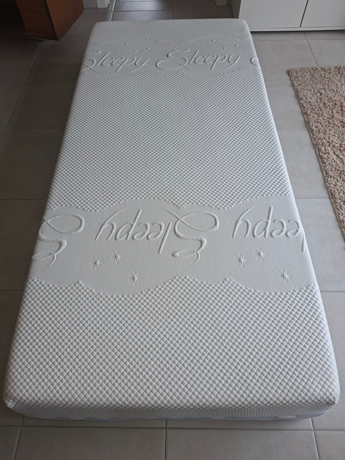 eenpersoonsbed met matras, Enlèvement, Sommier
