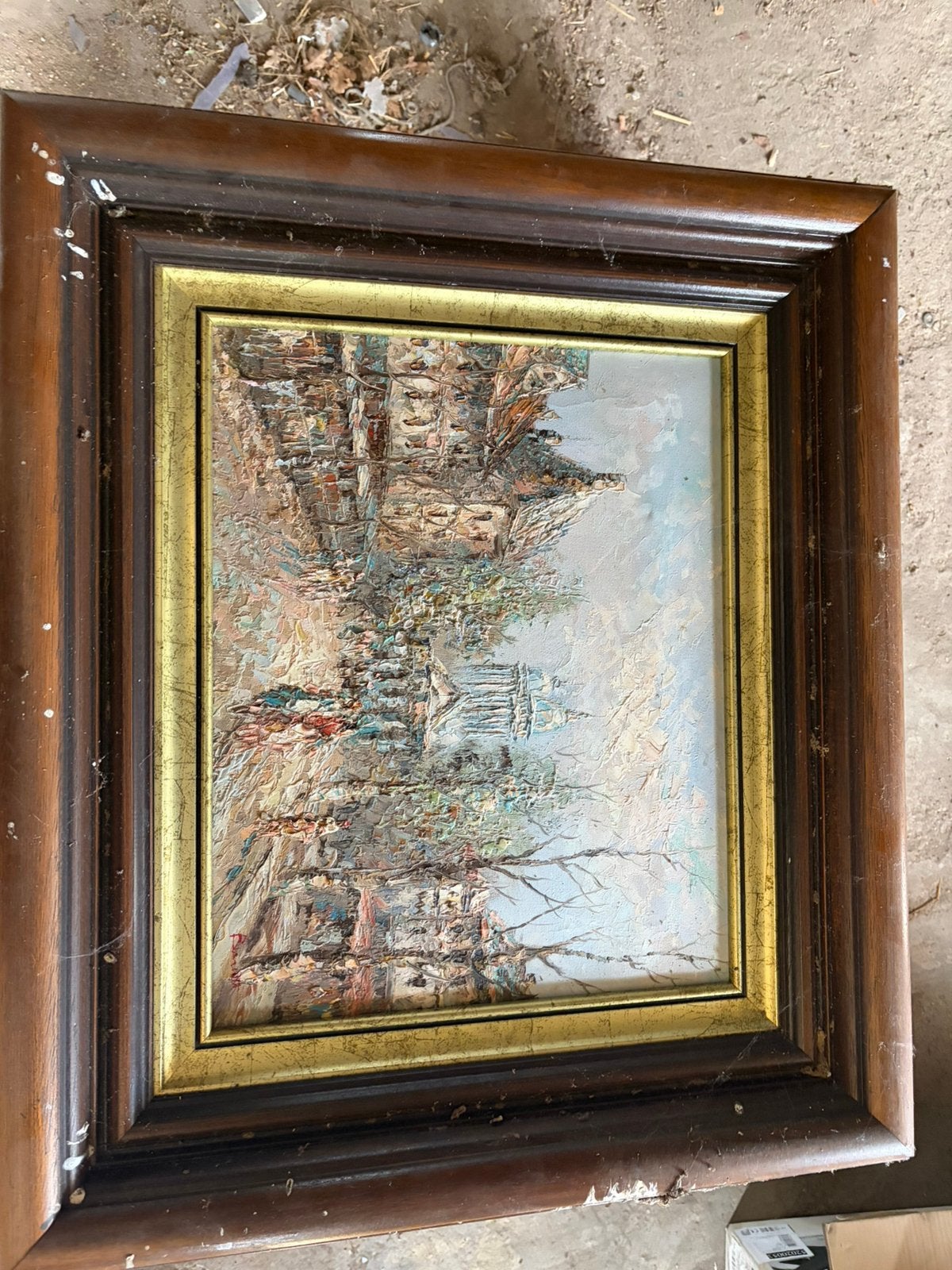 Schilderij burnett, Antiek en Kunst, Ophalen