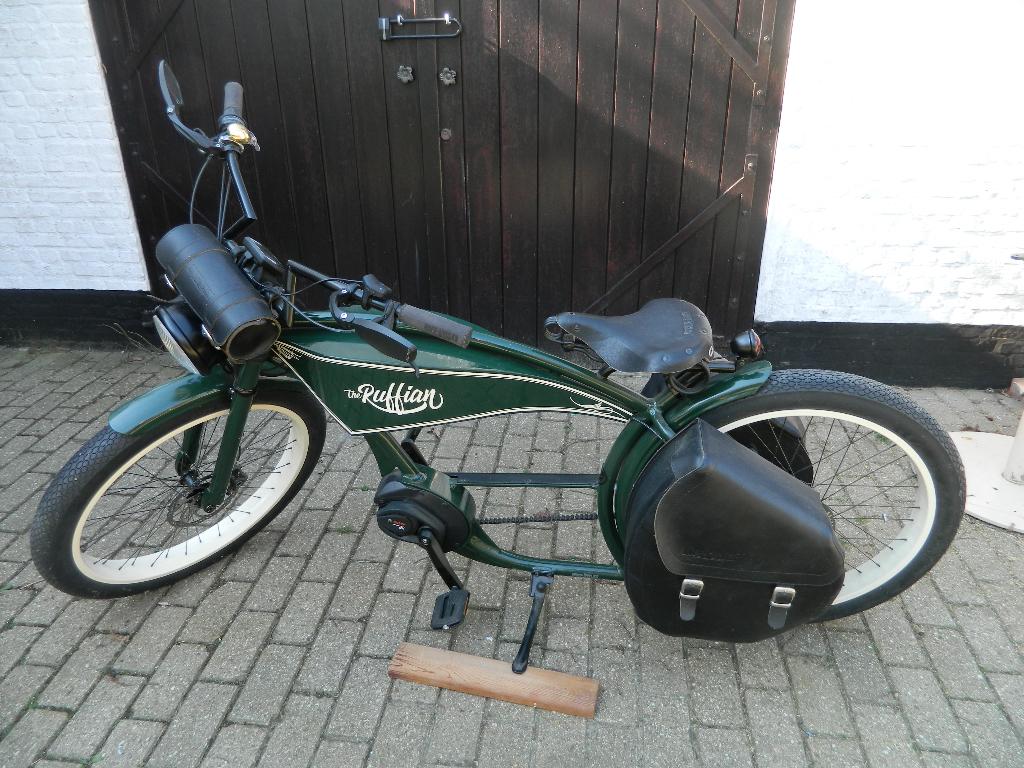Ruffian e-bike full option, Enlèvement, Comme neuf, 50 km par batterie ou plus
