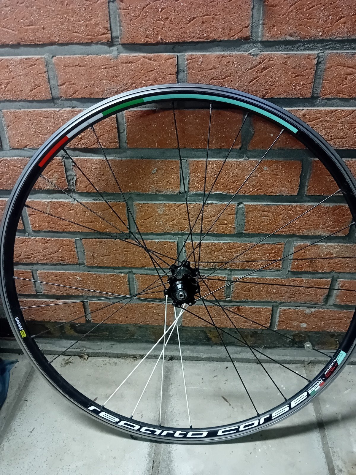 Bianchi reparto wiel, Fietsen en Brommers, Fietsonderdelen, Ophalen, Wiel, Aluminium
