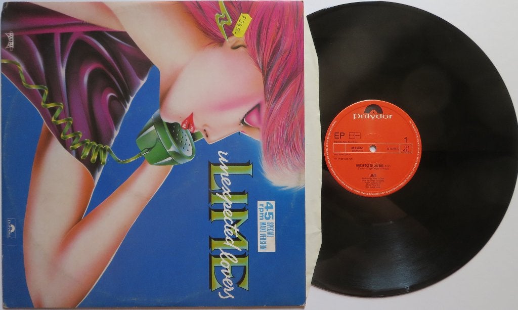 Lime - Des amoureux inattendus. Maxi, 12 pouces, Enlèvement ou Envoi, Utilisé, Disco