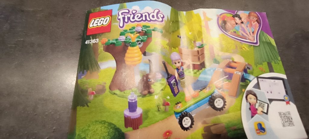 Lego friends speelset 41363 Mia's avontuur in het bos, Lego, Friends, Ophalen of Verzenden, Zo goed als nieuw