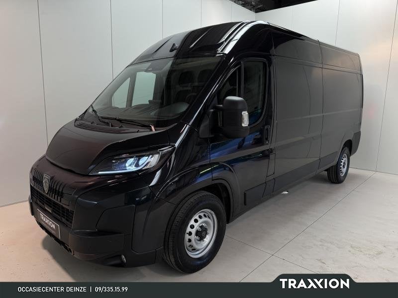 Peugeot Boxer 2.2BlueHDi 180 L3/H2 S&S AT **** 8 jaar garant, Auto's, Automaat, 179 pk, USB, Zwart