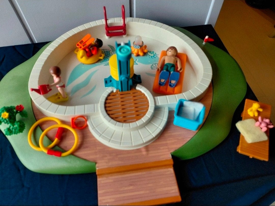 Piscine/ zwembad Playmobil, Enlèvement