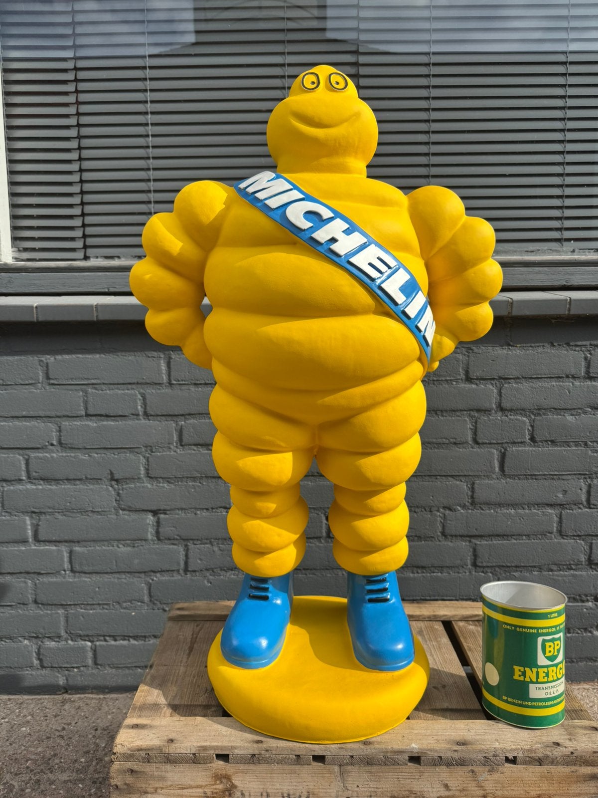 Groot MICHELIN Bibendum reclame beeld, Verzamelen, Ophalen, Gebruikt, Reclamebord