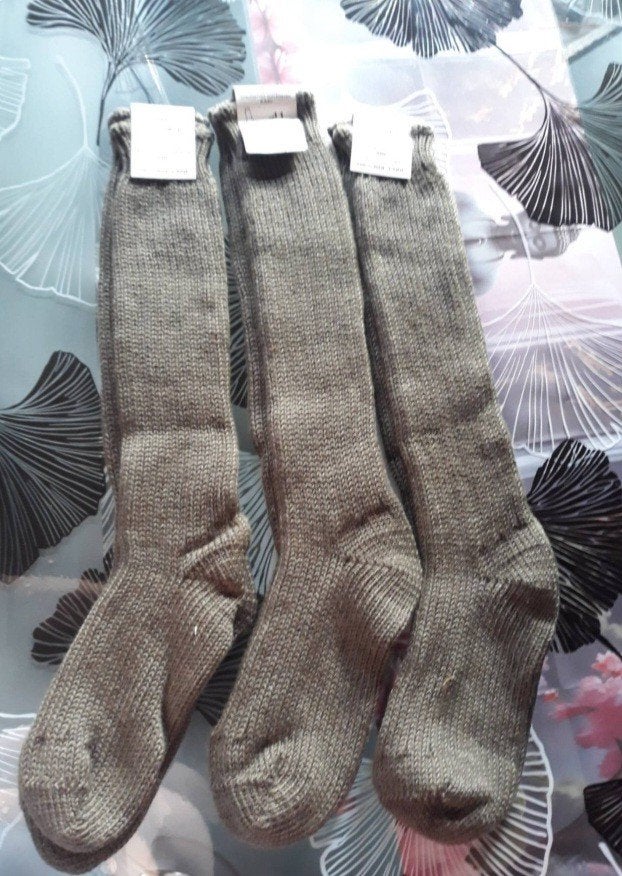 Chaussettes en laine chaude neuve, Neuf, Garçon, Enlèvement, Chaussettes