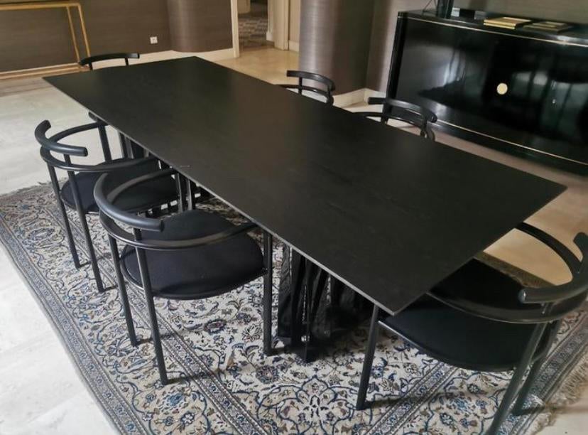 Cassina Boboli tafel, Ophalen, Gebruikt, 200 cm of meer, 50 tot 100 cm