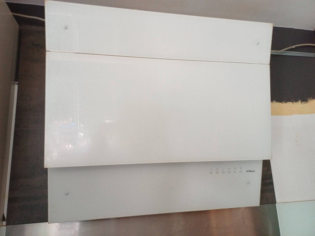 Hotte de cuisine, Huis en Inrichting, Keuken | Keukenelementen, Ophalen, Gebruikt, 50 tot 100 cm, Wit