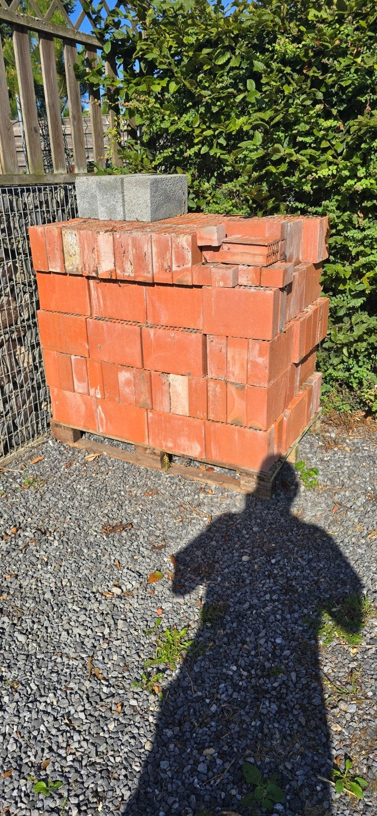 bloc terka une palette de plus au moins 160 bloc, Bricolage & Construction, Enlèvement, Béton