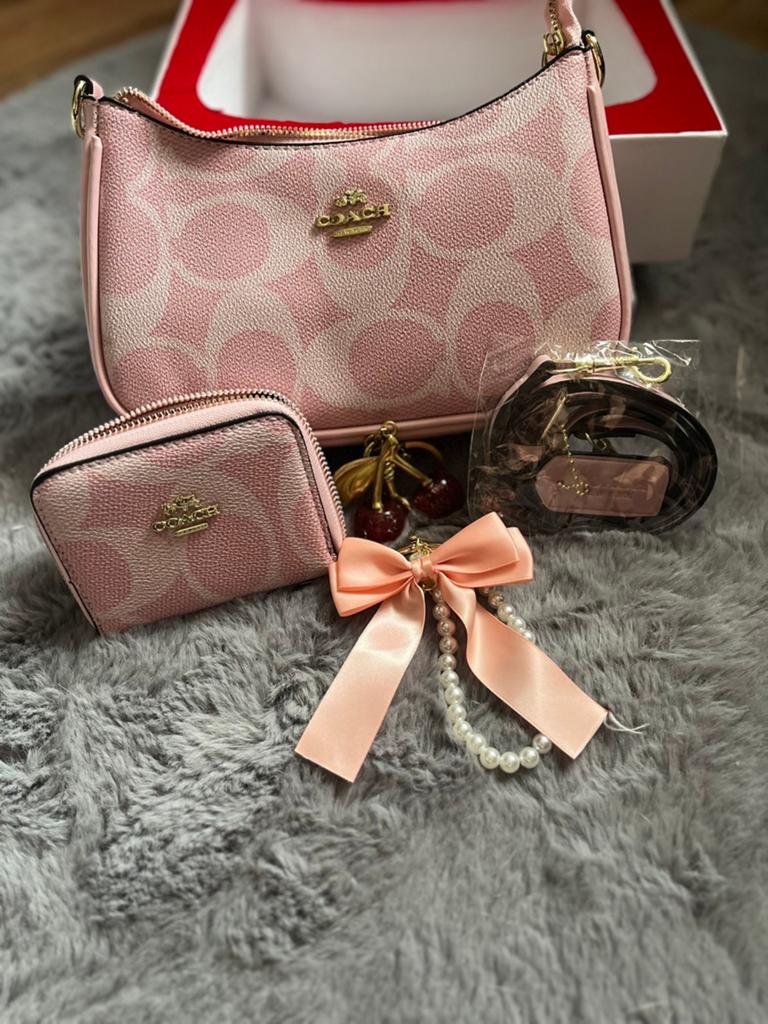 Sac Coach, Enlèvement ou Envoi, Neuf, Rose, Sac à bandoulière
