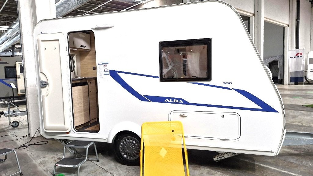 ALBA 350 CARAVELAIR, Bedrijf, Schokbreker, Dwarsbed, Caravelair