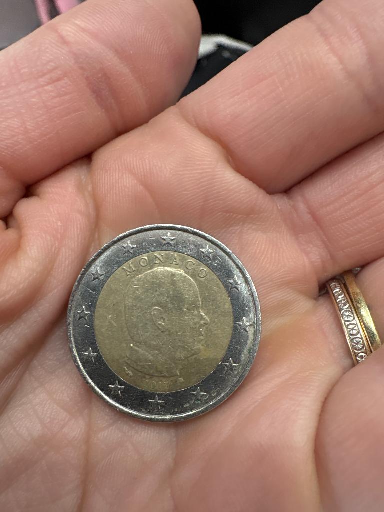 Pièce de 2€ Monaco 2017, Ophalen, Zo goed als nieuw