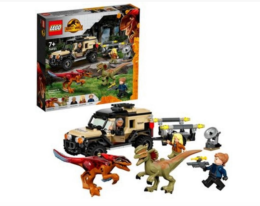 LEGO Jurassic World Pyroraptor & Dilophosaurus 76951, Jurassic World, Lego, Nieuw, Ophalen of Verzenden