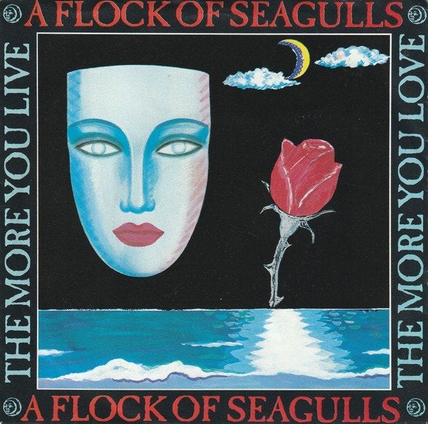 single A FLOCK OF SEAGULLS : The More You Live The More ..., CD & DVD, Vinyles | Autres Vinyles, Enlèvement ou Envoi, 7 inch, 1980 - 1989