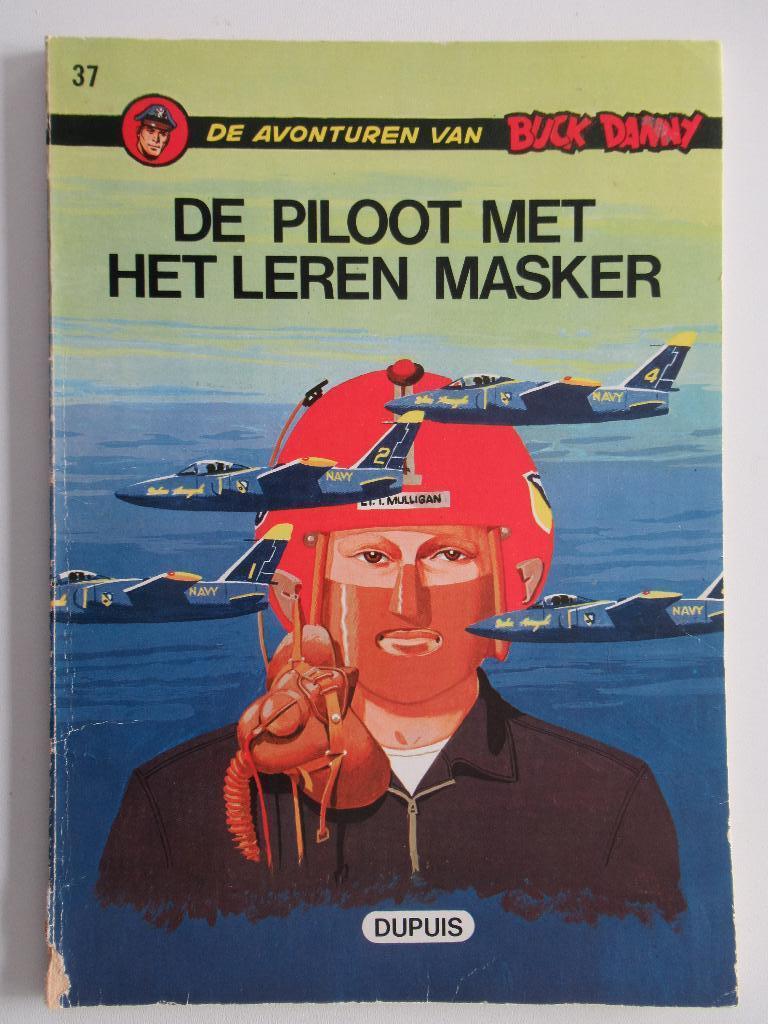 buck danny...nr.37...de piloot met het leren masker, Ophalen of Verzenden, Gelezen