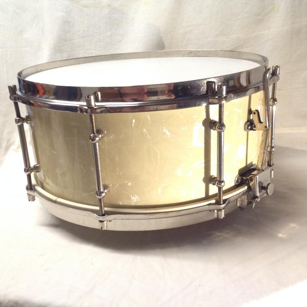Snare drum Marius Renatus 14x6,5" vintage, Muziek en Instrumenten, Ophalen of Verzenden, Zo goed als nieuw, Trommel