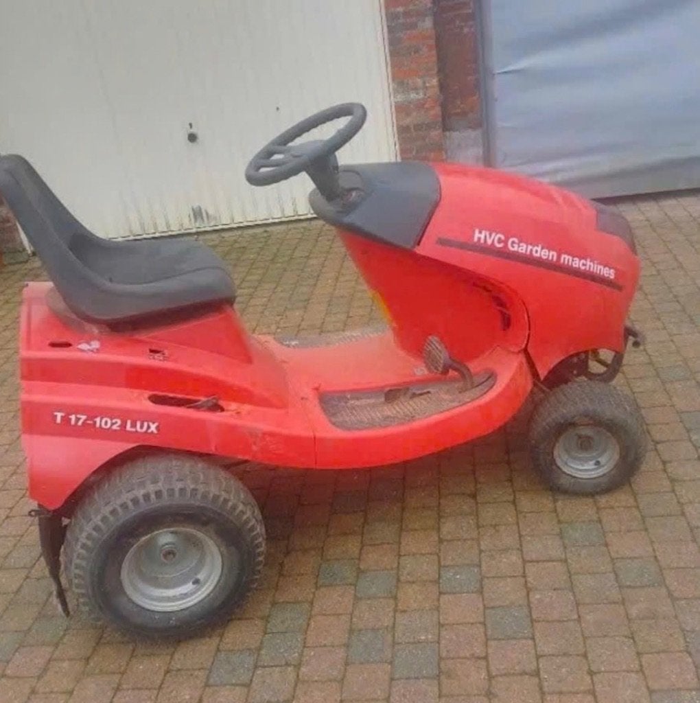 Tractor zitmaaier, Ophalen