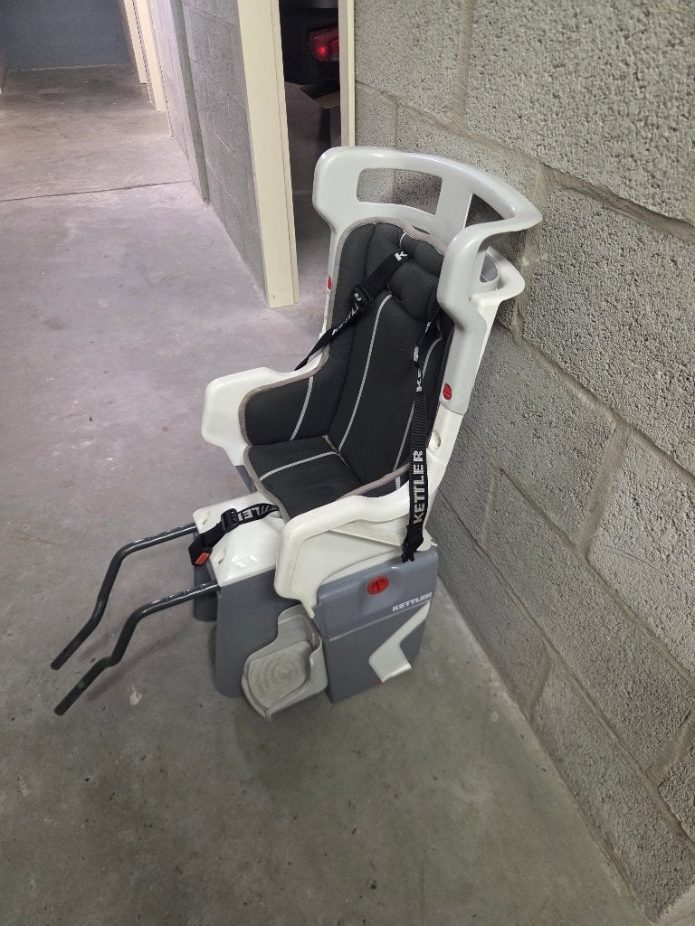 Siège enfant Kettler, Vélos & Vélomoteurs, Repose-pieds, Enlèvement, Utilisé, Kettler