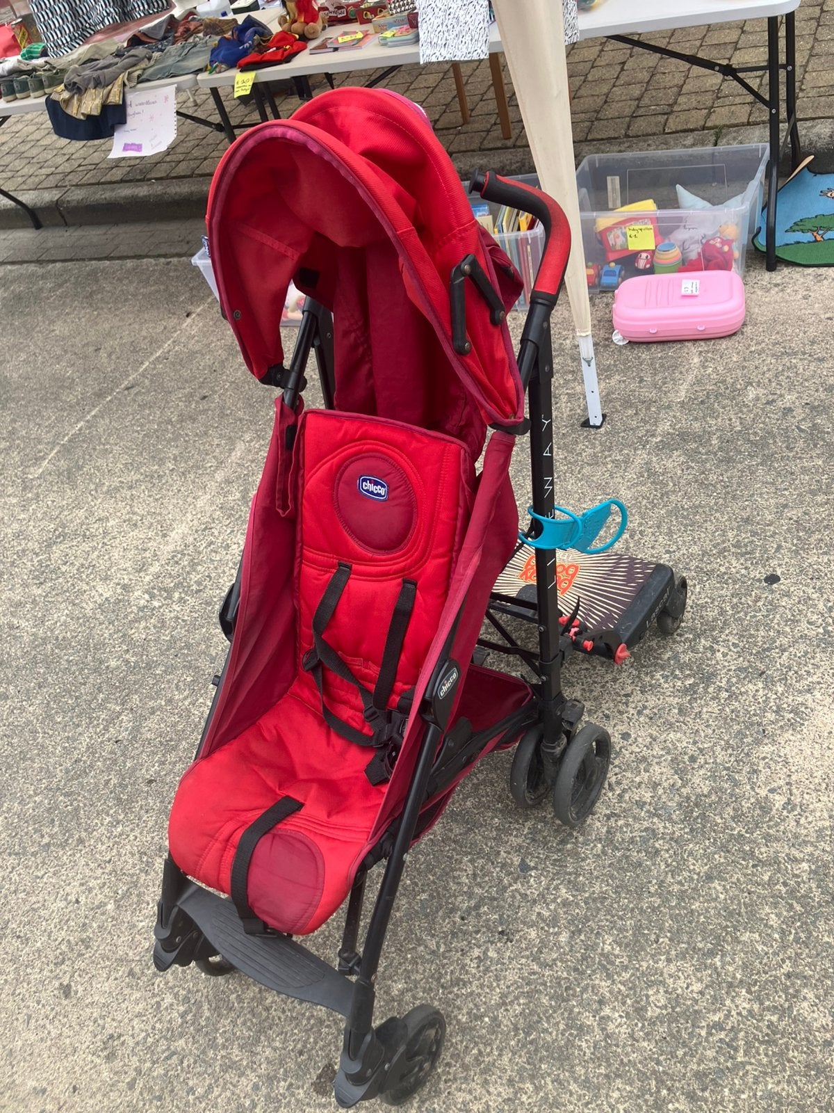 Chicco kinderbuggy/kinderkoets + buggy board, Kinderen en Baby's, Buggy's, Ophalen