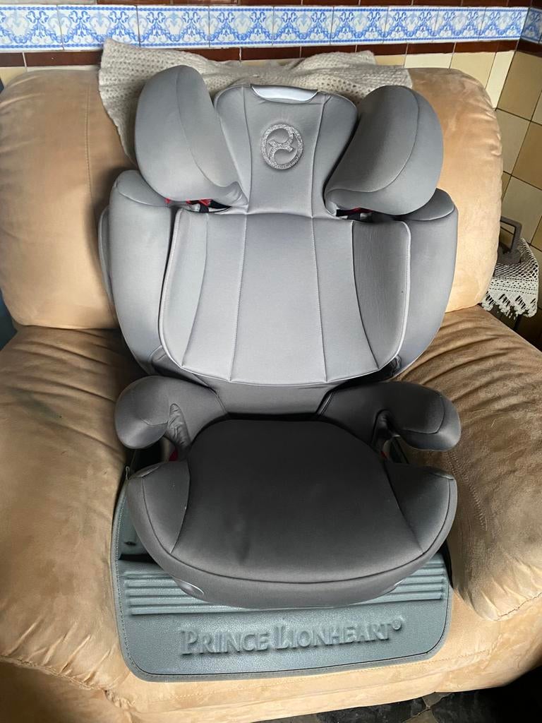 Autostoel met zetelbeschermer, Ophalen, Zo goed als nieuw, Isofix