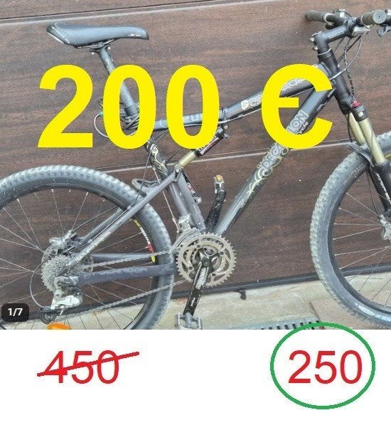 mtb decathlon rockrider, Ophalen, 49 tot 53 cm, Zo goed als nieuw, Schijfrem
