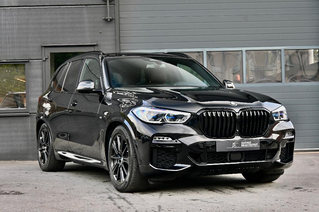 Bmw X5 45e Mpack - LASER - 360 - Trekhaak - HUD - Comfseats, Zwart, Leder, Hybride Elektrisch/Benzine, 2998 cc