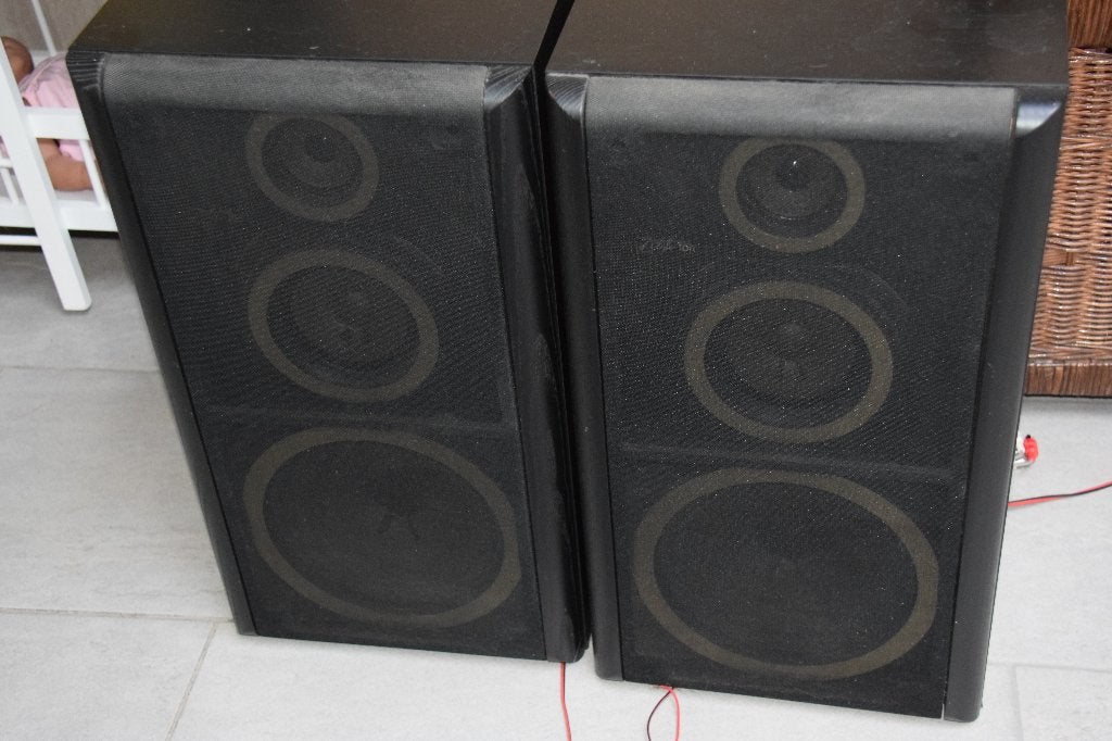 Boxen, Stereo speakers, Gebruikt, Ophalen of Verzenden, 150 watt of meer