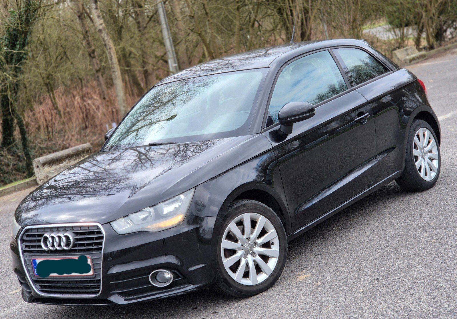 Audi A1 16tdi 2010.130mkm 1prop gps clima 4400€, Auto's, Audi, Euro 5, A1, Zwart, 1600 cc